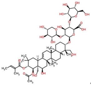 七叶皂苷（CAS：158732-55-9）中药对照品，标准品