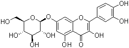 槲皮素-7-O-葡萄糖苷（CAS：491-50-9）中药对照品，标准品