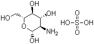 硫酸氨基葡萄糖,氨基葡萄糖硫酸盐 （CAS：29031-19-4）中药对照品，标准品