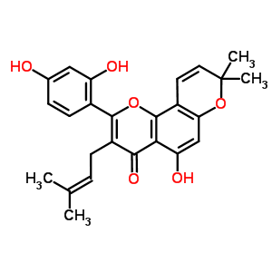 62596-29-6，桑辛素，≥98%(HPLC)，Morusin 优质现货