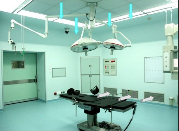 徐州鑫宏百级层流手术室 千级层流手术室 医院洁净走廊