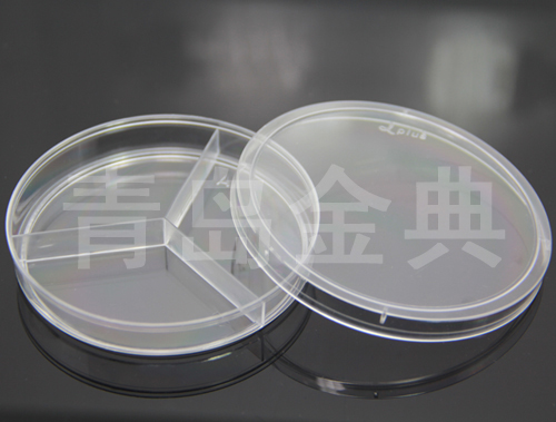 金典原阿尔发 塑料皿三分格培养皿90*15mm 一次性医用耗材实验室
