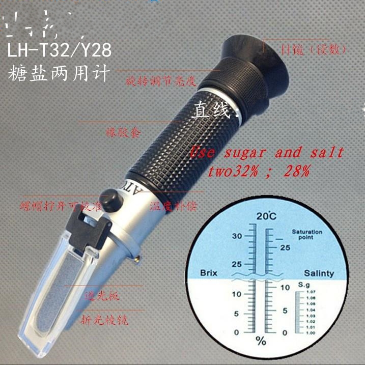 手持式糖盐两用仪