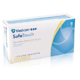 Safe Touch®乳胶检查手套.无粉.灭菌型（盒）