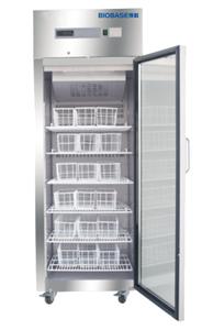 厂家直销国产立式单开门4±1℃500L血液冷藏箱