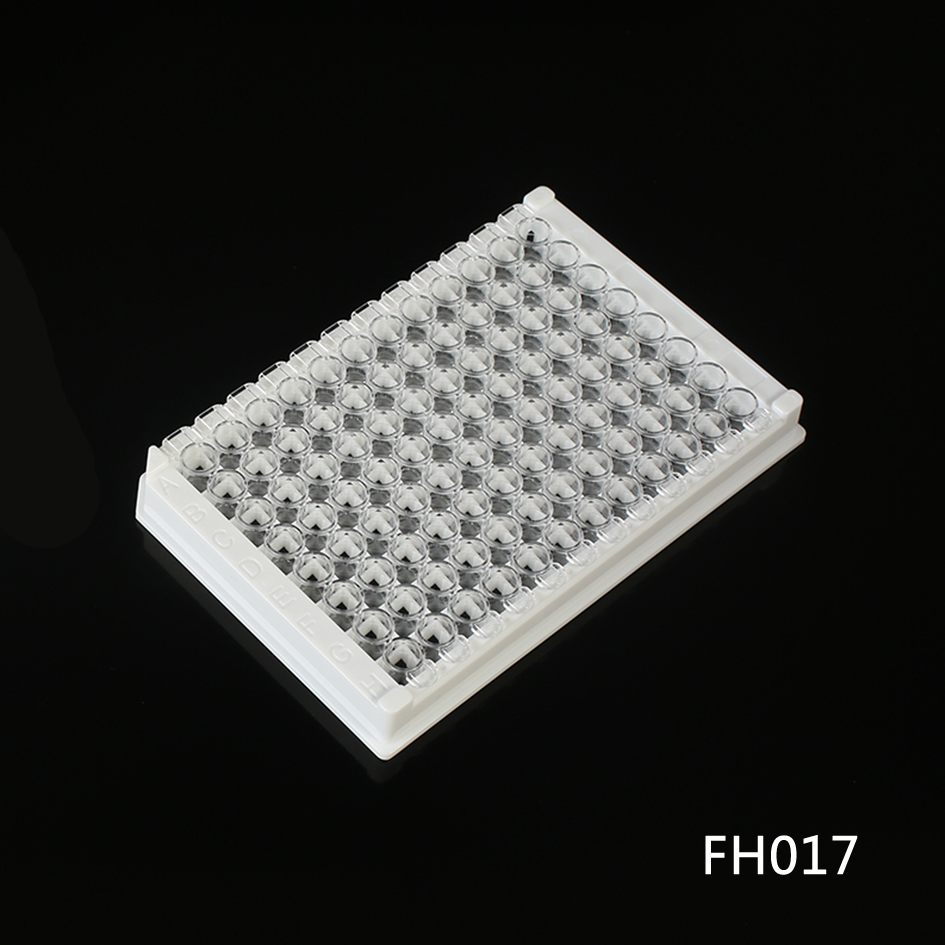 96孔可拆酶标板，平底12条