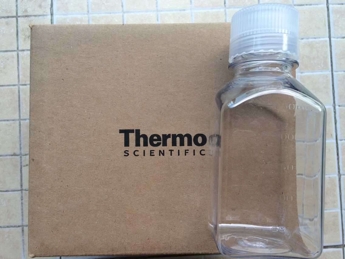 Thermo Nalgene方形瓶，聚碳酸酯；聚丙烯螺旋盖