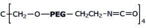 4ARM-PEG-NCO  聚乙二醇衍生物/修饰剂