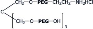 (HO)3-4ARMPEG-COOH 聚乙二醇衍生物/修饰剂