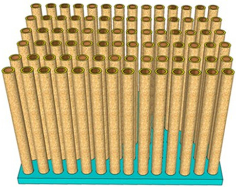 二氧化钛纳米管阵列薄膜 孔深10μm