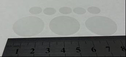 双通AAO模板 圆形 直径1.2 cm