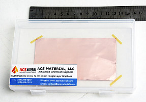 进口CVD铜基石墨烯薄膜 30cmx20cm