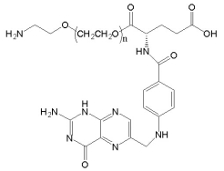 NH2-PEG-FA,MW:2000,3400,5000氨基聚乙二醇叶酸/PEG衍生物修饰剂