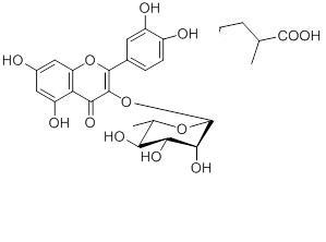 槲皮素-3-O-α-L-鼠李糖苷，quercetin-3-O- α-L-rhaMnopyranoside