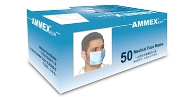 一次性使用普通医用口罩（蓝色）