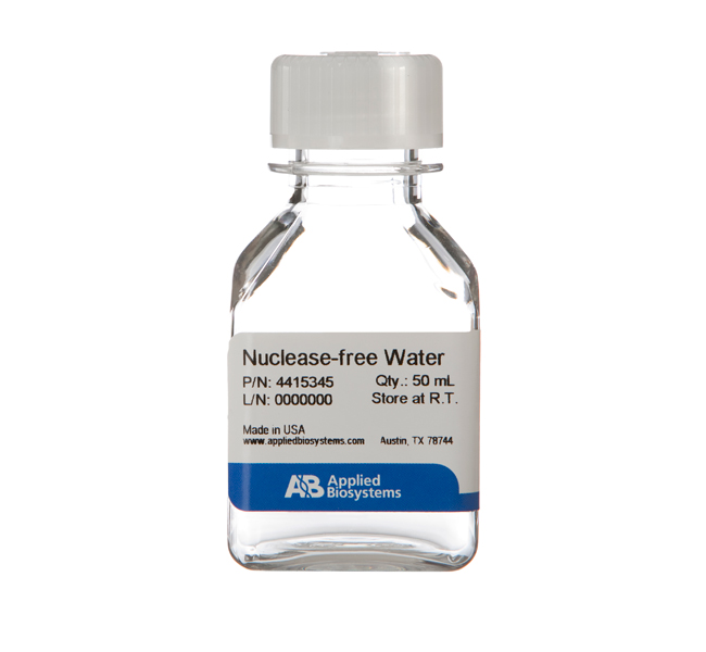 Nuclease-Free Water (not DEPC-Treated)