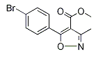 5-(4-溴苯基)-3-甲基异噁唑-4-甲酸甲酯