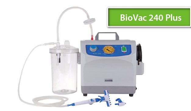 BioVac 240 Plus 可携式生化废液抽吸系统