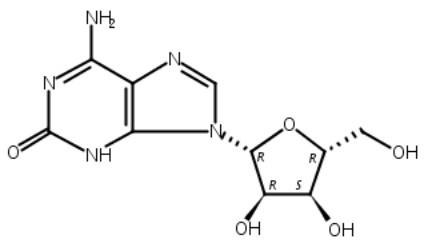 巴豆苷（异鸟苷、2-羟基腺苷）对照品/标准品