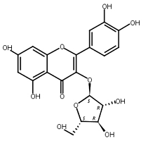 扁蓄苷(蓄苷、萹蓄苷)     Avicularin   中药对照品标准品   572-30-5