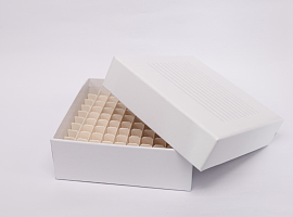 100孔纸质冻存盒 （适用于1.8-2ml冻存管）