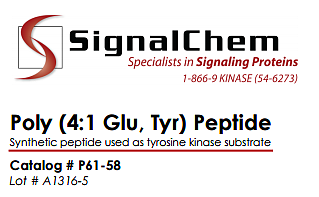 Poly (4:1 Glu, Tyr) Peptide