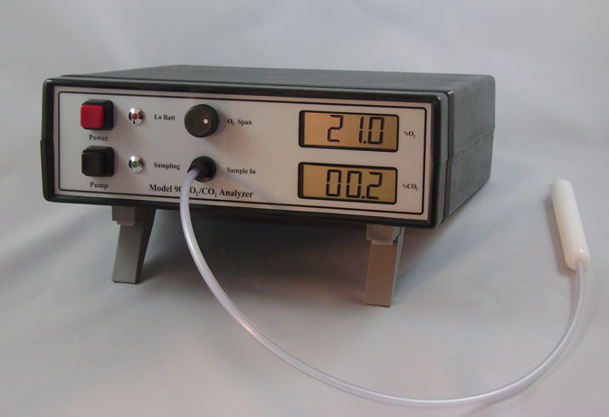 Model 907便携式氧气/二氧化碳分析仪