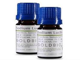 Goldbio LUCK-1G D-荧光素钾盐(P) D-Luciferin, Potassium Salt (Proven and Published)