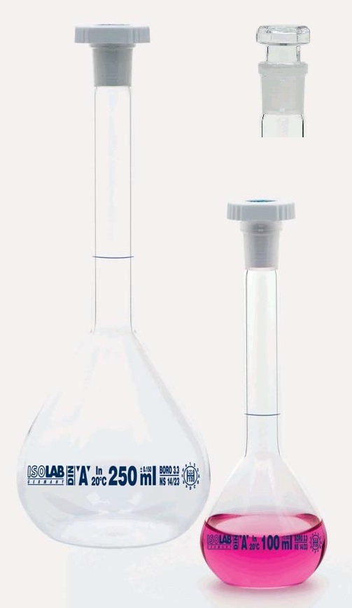 透明/棕色容量瓶250ML