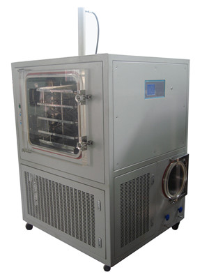 中试型方仓冷冻干燥机 LGJ-100F压盖型-硅油加热