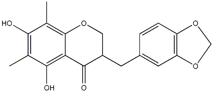 麦冬甲基黄烷酮AMethylophiopogonanone A
