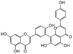穗花杉双黄酮 Amentoflavone