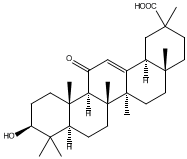 甘草次酸(β型) Glycyrrhetinic acid