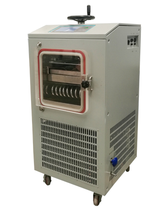 实验室方仓真空冷冻干燥机 LGJ-10FD压盖型-电加热