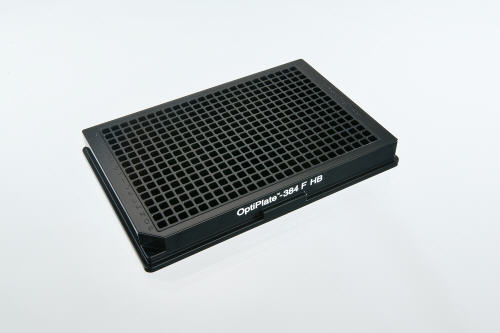 OptiPlate-384 Black Opaque;黑色 , 非底透 , 平底 , 表面未处理 , 不含盖 , 未灭菌 , 384 孔板