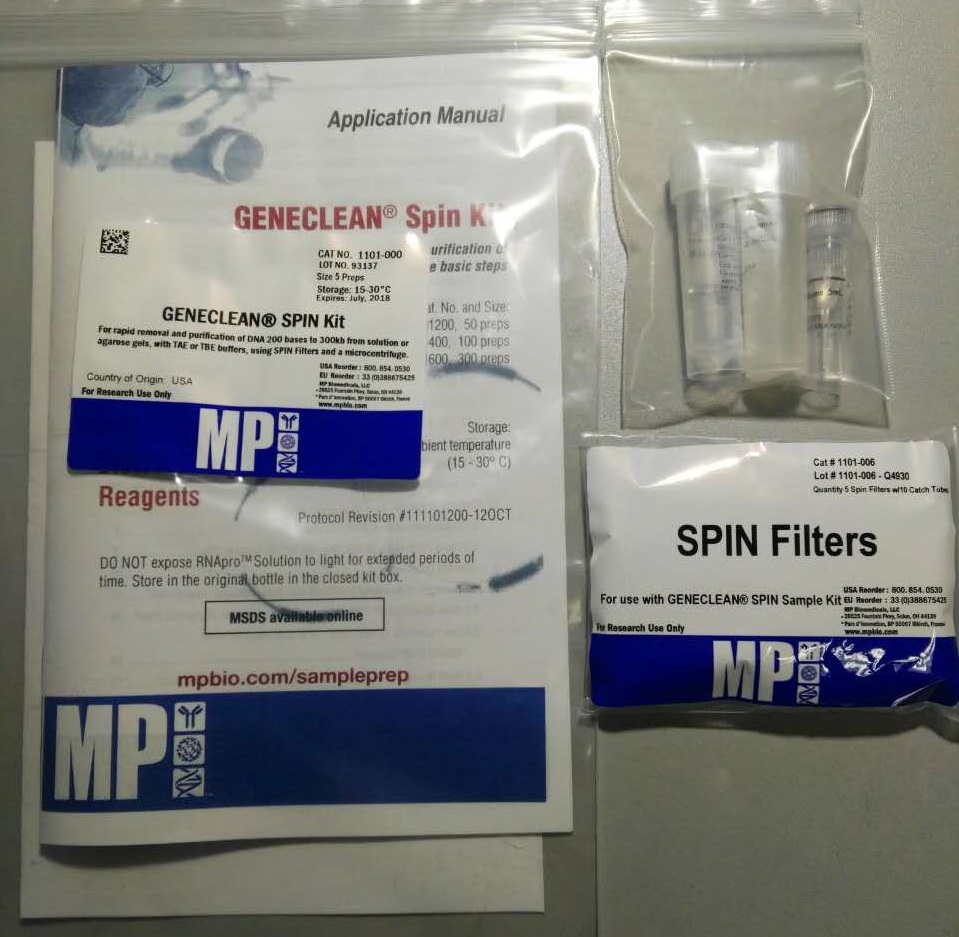 Geneclean Spin kit