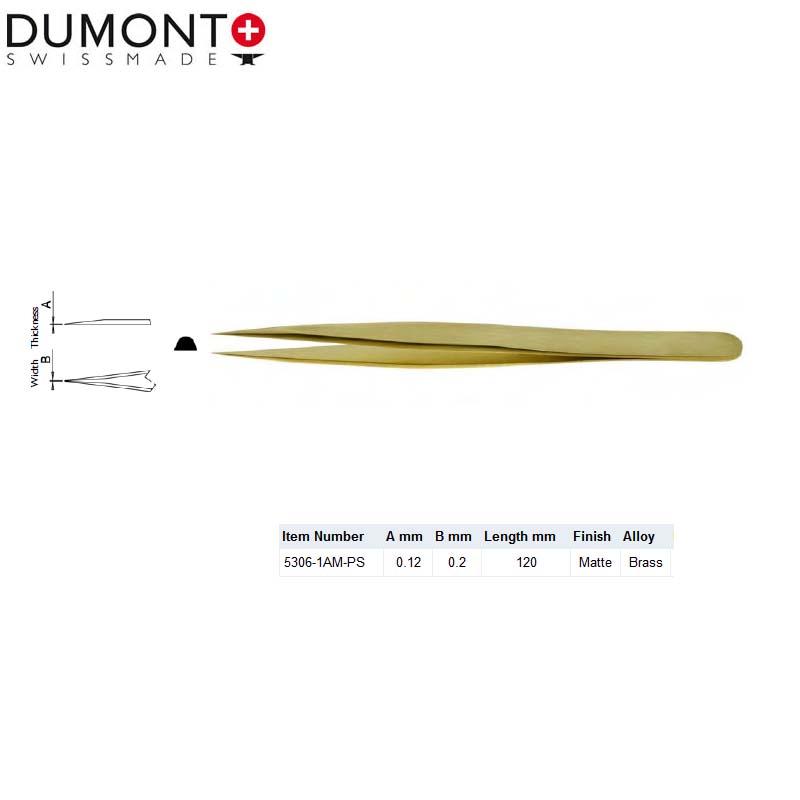 瑞士Dumont 铜镊子5306-1AM-PS