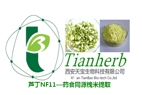 现货供应槐米提取物芦丁NF11 药食同源