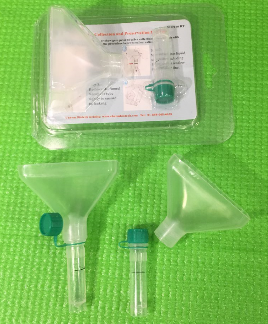 Charm-Protect ™ 唾液DNA干性保存小管(没有液体)