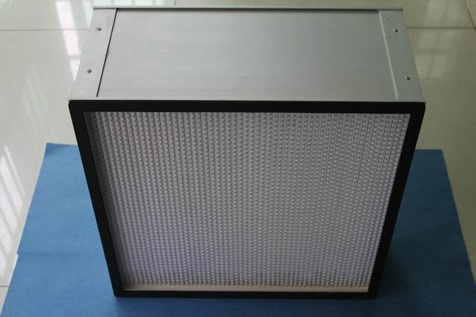 厂家供应 鋁框纸隔板过滤器 高效空气过滤器 
