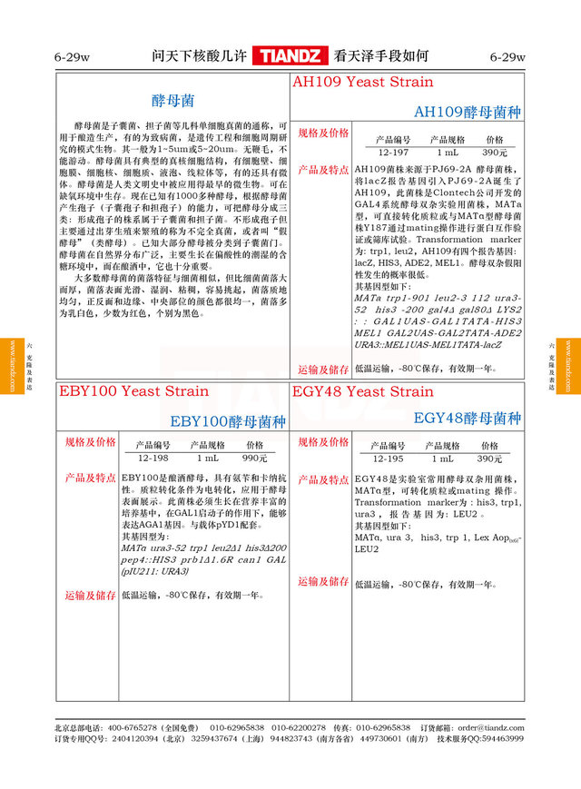 酿酒酵母EBY100菌种