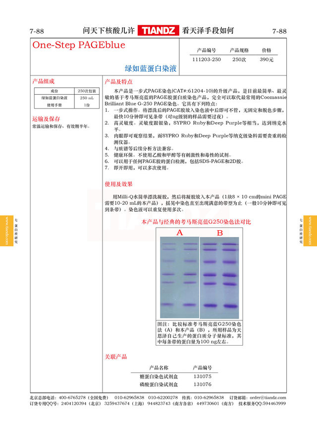 绿如蓝蛋白染液