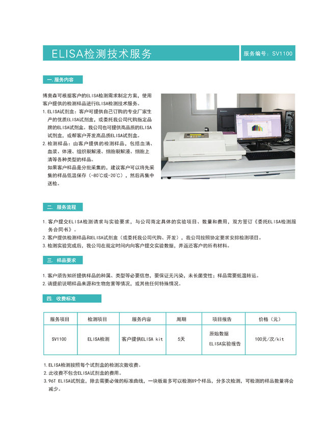 ELISA检测服务