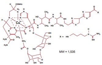 盐酸博莱霉素(水溶性碱性糖肽抗生素)