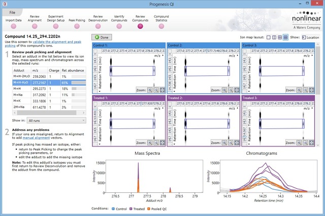 Progenesis QI LC/MS数据分析软件 - 用于
