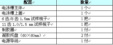 东林琼脂糖水平电泳槽系列（标配价格）