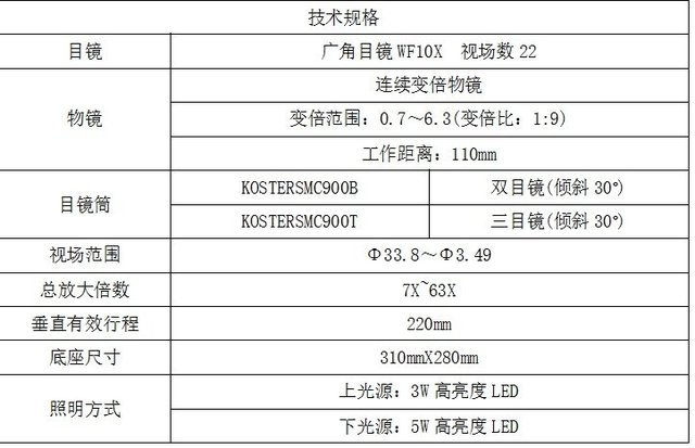 数码体视显微镜