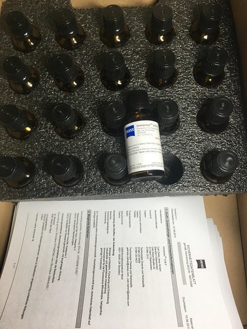 显微镜无荧光镜油20ml