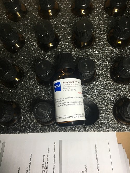 显微镜无荧光镜油20ml