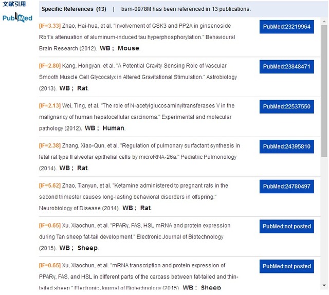 3-磷酸甘油醛脱氢酶单克隆抗体(内参抗体)